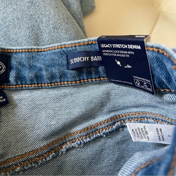 Scoop women’s jeans slouchy barrel sits below waist relaxed fit size 2 NWT - Picture 10 of 16